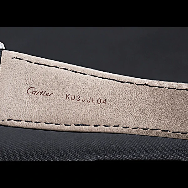 Cartier Ronde Solo Stainless Steel Case White Dial Roman Numerals new60088