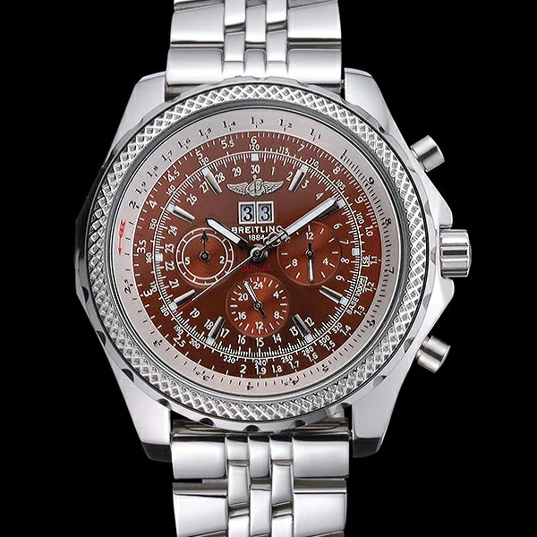 Breitling Bentley 6.75 Speed Bronze Dial Stainless Steel Case And Bracelet new60110