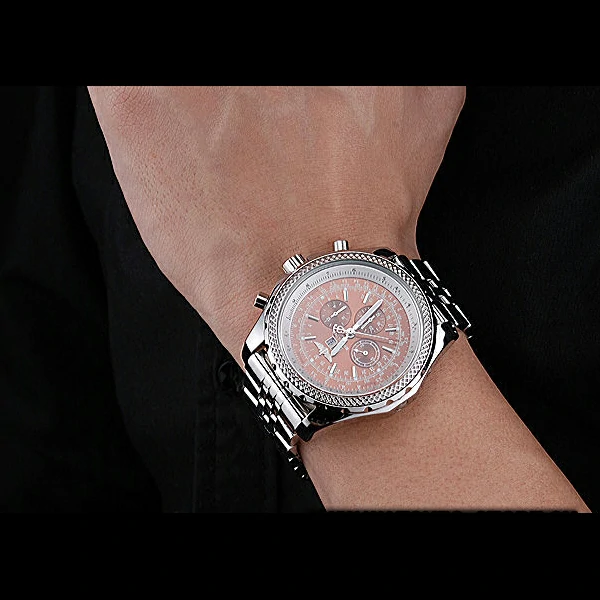 Breitling Bentley 6.75 Speed Bronze Dial Stainless Steel Case And Bracelet new60110