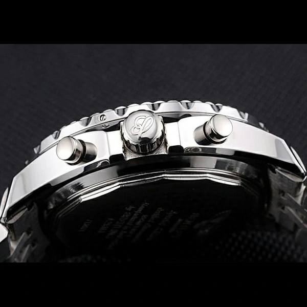 Breitling Bentley 6.75 Speed Black Dial Stainless Steel Case And Bracelet new60112