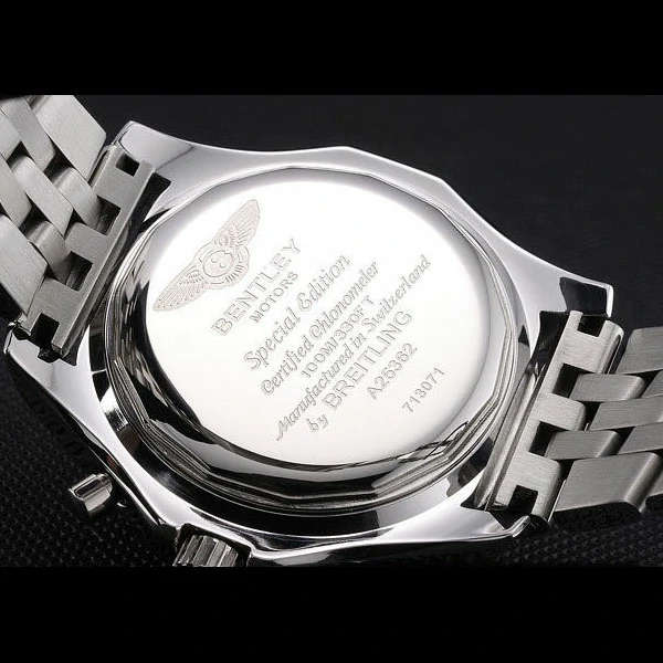 Breitling Bentley 6.75 Speed White Dial Stainless Steel Case And Bracelet new60113