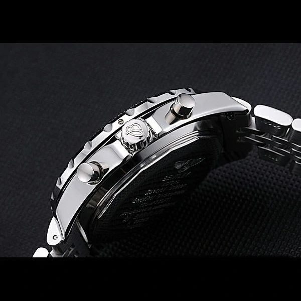 Breitling Bentley GT Racing Black Dial Stainless Steel Case And Bracelet new60114