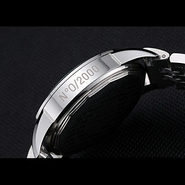 Breitling Transocean Chronograph Unitime White Dial Stainless Steel Case And Bracelet new60122