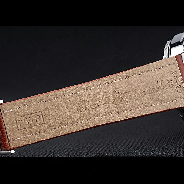 Breitling Bentley 6.75 Speed Bronze Dial Stainless Steel Case Brown Leather Bracelet new60123