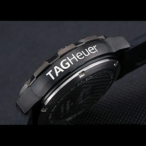 Tag Heuer Formula One Grande Date Black Dial Rubber Bracelet new60171