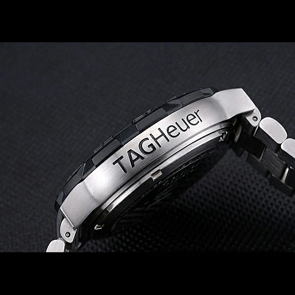Tag Heuer Formula One Grande Date Black Dial Stainless Steel Bracelet new60180