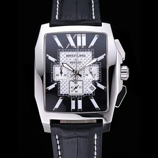 Breitling Bentley Flying B Chronograph Leather Bracelet Watch new60225