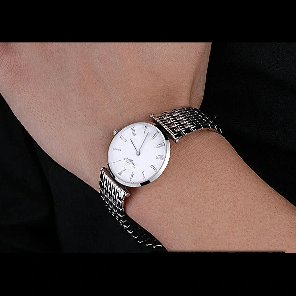Longines La Grande Classique White Round Dial Stainless Steel Band new60274