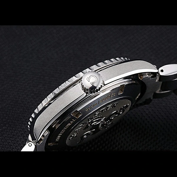 Omega Seamaster Planet Ocean GMT Black Dial Stainless Steel Band new60287