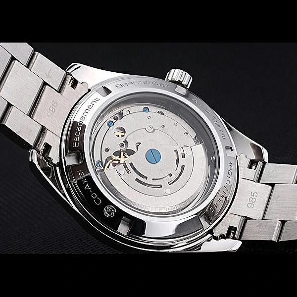 Omega Seamaster Planet Ocean GMT Black Dial Stainless Steel Band new60293