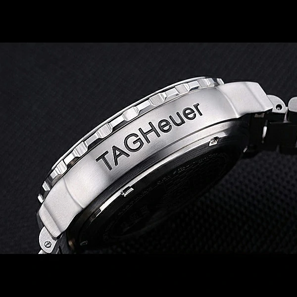 Tag Heuer Formula 1 Chronograph Black Dial Black Bezel Stainless Steel Band Red Numerals new60305
