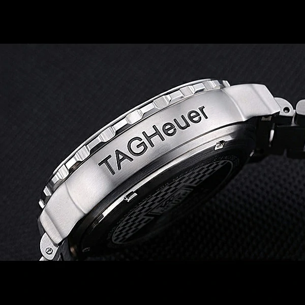 Tag Heuer Formula 1 Calibre 16 Chronograph Black Dial Two Tone Stainless Steel Band new60307