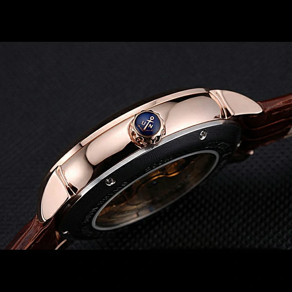 Ulysse Nardin Kremlin Set Gold Case Brown Leather Strap new60318