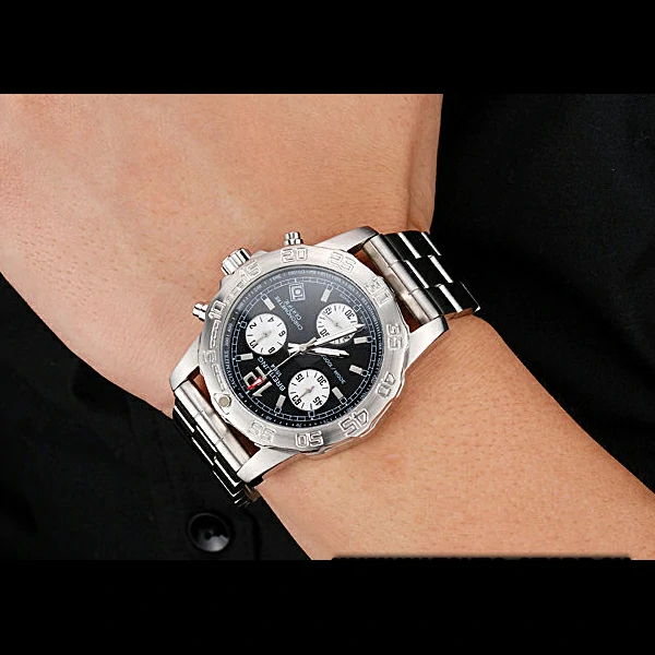 Breitling Colt Chronograph II Blue Dial Stainless Steel Bracelet new60321