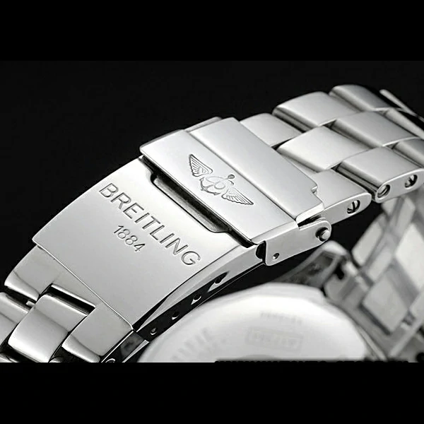 Breitling Superocean Chronograph II Black Dial Stainless Steel Bracelet new60322