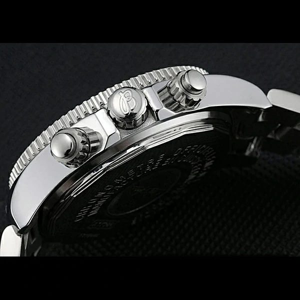 Breitling Superocean Chronograph II Black Dial Stainless Steel Bracelet new60322