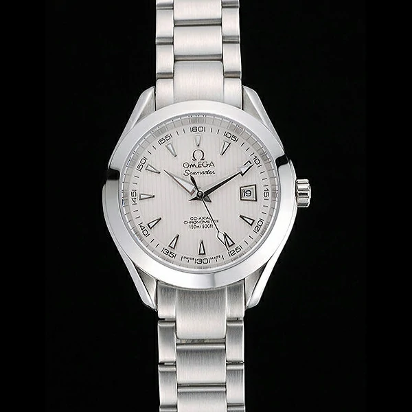 Omega Seamaster Aqua Terra White Dial Stainless Steel Bracelet Ladies new60339