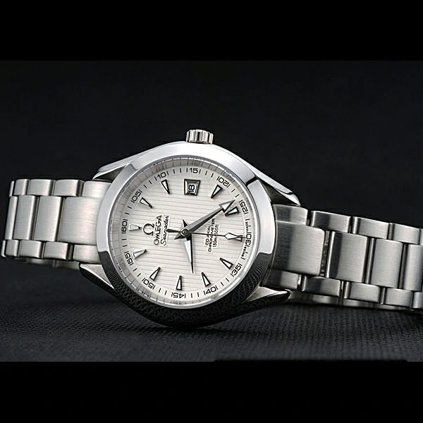 Omega Seamaster Aqua Terra White Dial Stainless Steel Bracelet Ladies new60339