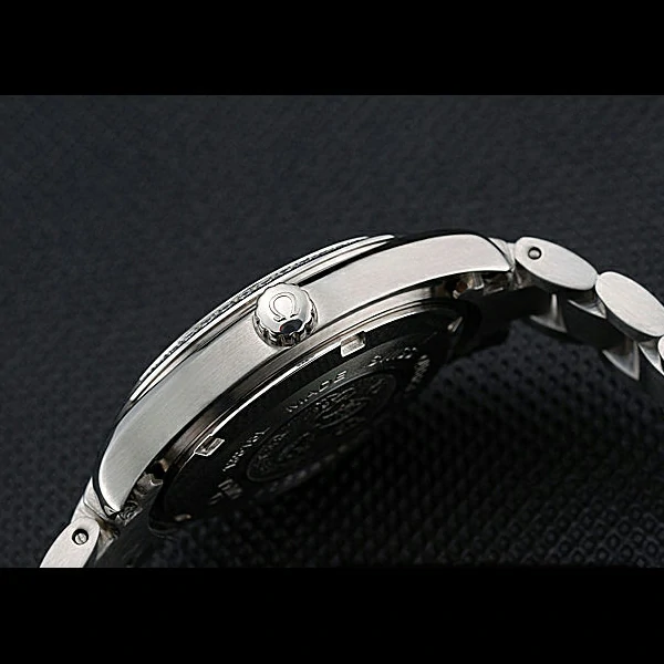 Omega Seamaster Aqua Terra Black Dial Diamond Case Stainless Steel Bracelet new60342