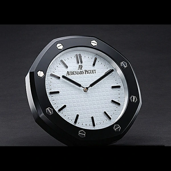 Audemars Piguet Royal Oak Wall Clock Black White new60353