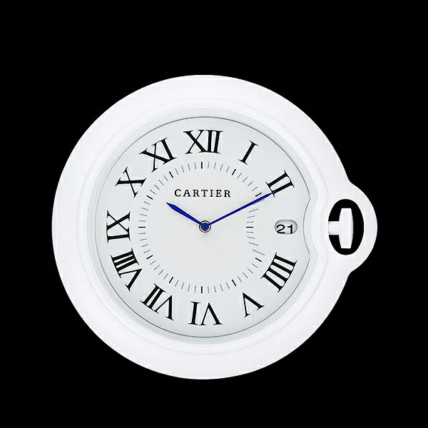 Cartier Bleu de Ballon Wall Clock White new60357
