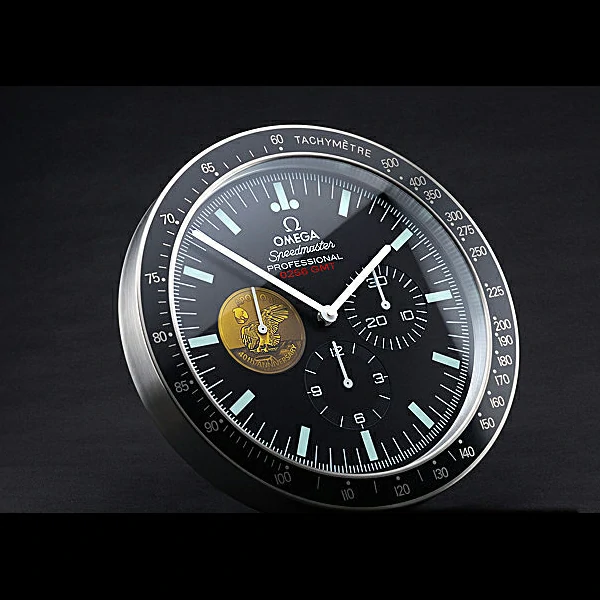 Omega Speedmaster Apollo Wall Clock new60362
