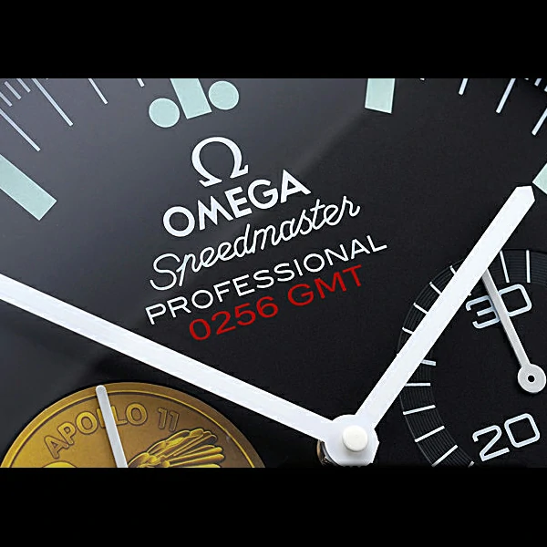 Omega Speedmaster Apollo Wall Clock new60362