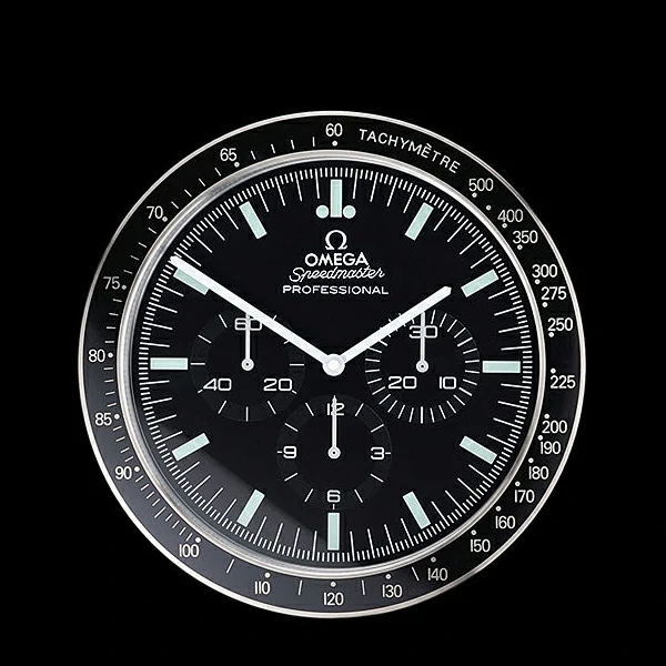 Omega Speedmaster Moon Watch Wall Clock new60363