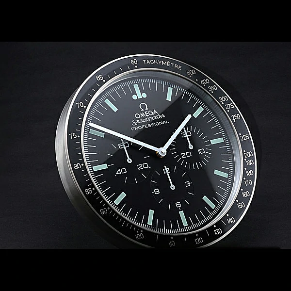 Omega Speedmaster Moon Watch Wall Clock new60363