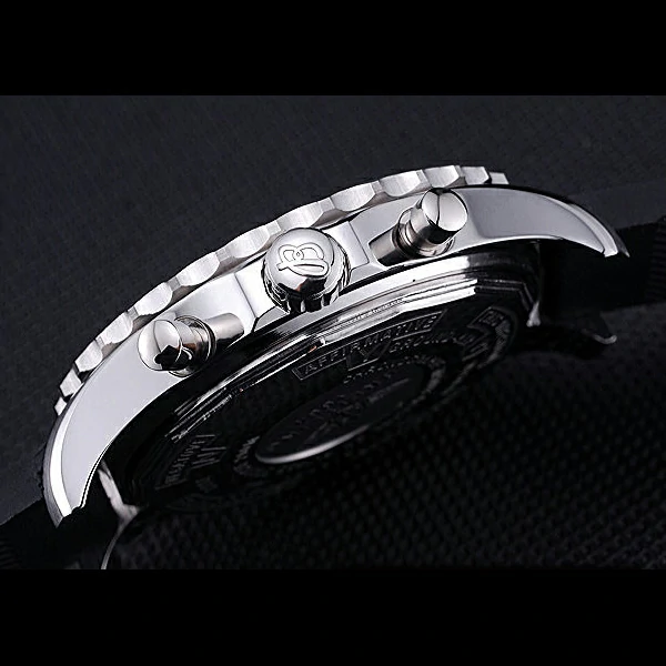 Breitling Professional Chronospace Blue Dial Rubber Bracelet new60393