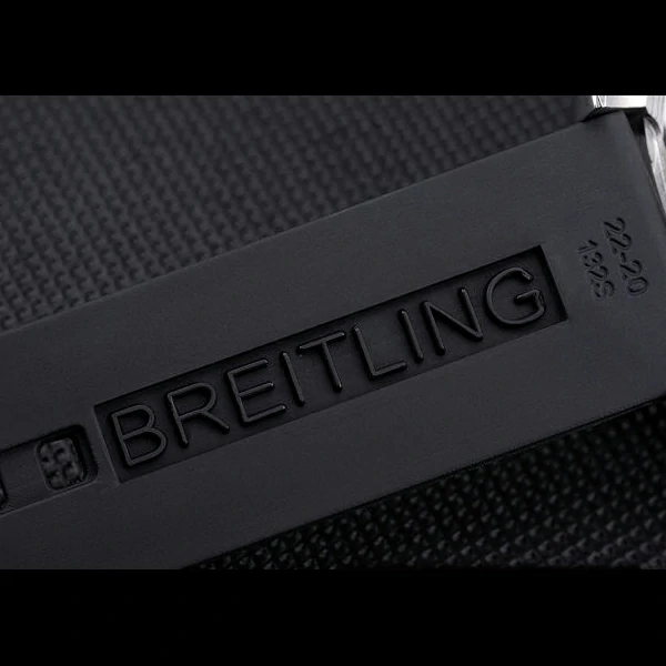 Breitling Superocean 42 Abyss White Accents Rubber Bracelet new60396