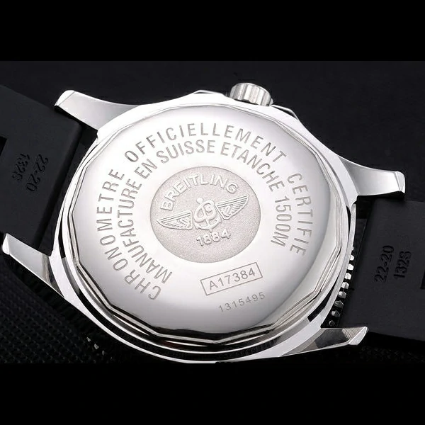 Breitling Superocean 42 Abyss White Accents Rubber Bracelet new60396