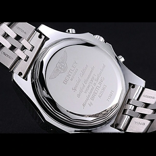 Breitling Bentley B05 Unitime Black Dial Stainless Steel Bracelet new60409