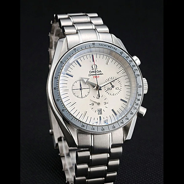Omega Speedmaster Limited Edition 1957 White Dial Stainless Steel Bracelet new60411