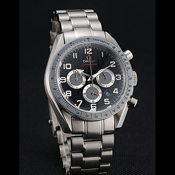 Omega Speedmaster Limited Edition 1957 Black Dial Stainless Steel Bracelet new60412
