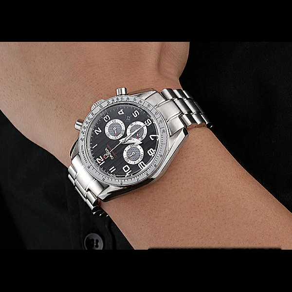 Omega Speedmaster Limited Edition 1957 Black Dial Stainless Steel Bracelet new60412