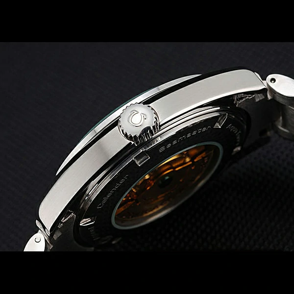 Omega Seamaster Aqua Terra Black Dial Yellow Numerals Stainless Steel Bracelet new60413