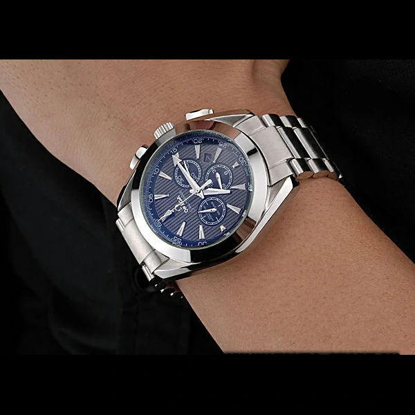 Omega Seamaster Aqua Terra Chronograph Teak Grey Dial Stainless Steel Bracelet new60416
