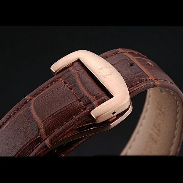 Omega Seamaster Aqua Terra Chronograph Teak Black Dial Brown Leather Bracelet new60420