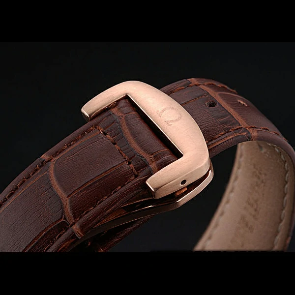 Omega Seamaster Aqua Terra Chrono GMT Teak Grey Dial Brown Leather Bracelet new60425