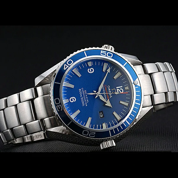 Omega Seamaster Planet Ocean Blue Dial Stainless Steel Bracelet new60426