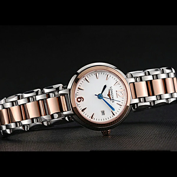 Longines PrimaLuna Stainless Steel And Gold Case new60473