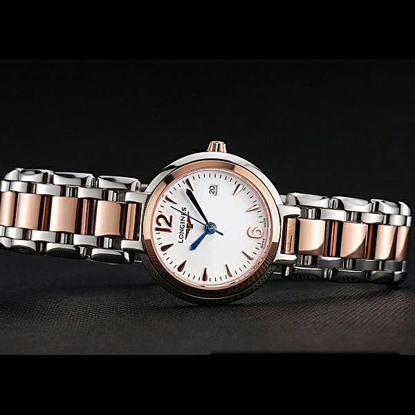 Longines PrimaLuna Stainless Steel And Gold Case new60473
