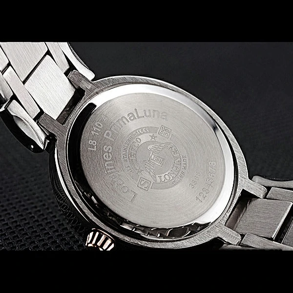Longines PrimaLuna Stainless Steel And Gold Case new60473