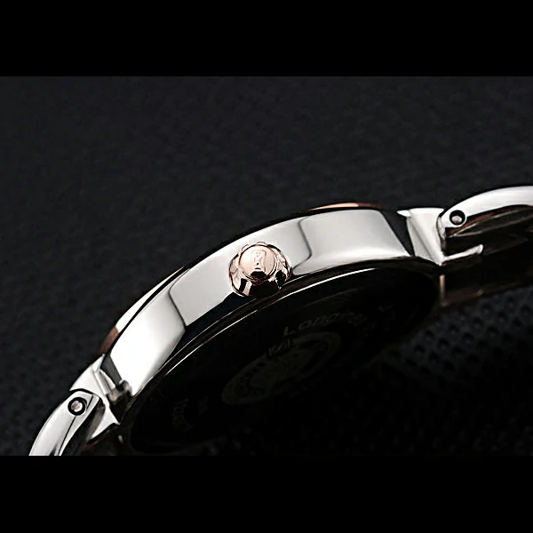 Longines PrimaLuna Stainless Steel And Gold Case Roman Numerals new60475