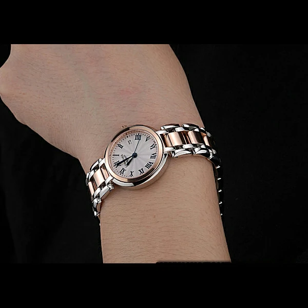 Longines PrimaLuna Stainless Steel And Gold Case Roman Numerals new60475