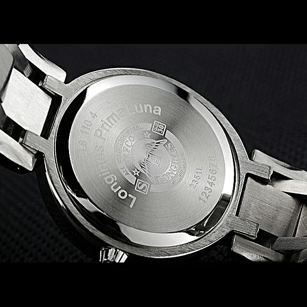 Longines PrimaLuna Stainless Steel Diamonds Case new60477