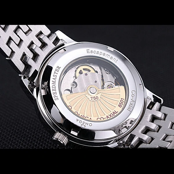 Omega DeVille Prestige Black Dial Stainless Steel Bracelet new60487
