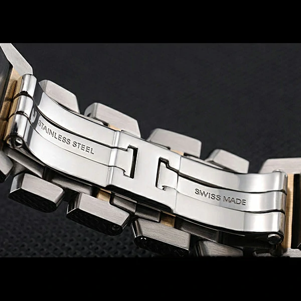 Cartier Tank Francaise Steel Case White Dial Roman Numerals Two Tone Bracelet new60532