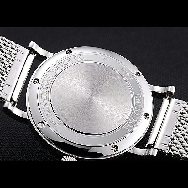 IWC Portofino Stainless Steel Case White Dial Steel Bracelet new60596